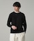 LB.04／WEB限定 12Gストレッチクルーネックニット 