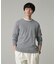LB.04／WEB限定 12Gストレッチクルーネックニット 