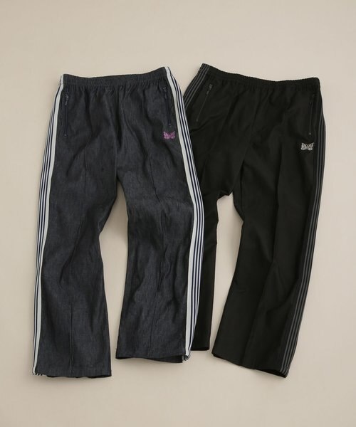 Needles　トラックパンツ　ニードルス　ナノ・ユニバース　別注 Needles / 別注 Track Pants - Back Sateen