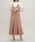 LB.03／モダールピーチキャミソールワンピース