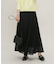 LB.03／メッシュレースフレアスカート