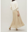 LB.03／メッシュレースフレアスカート