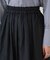 LB.04／サテンギャザースカート