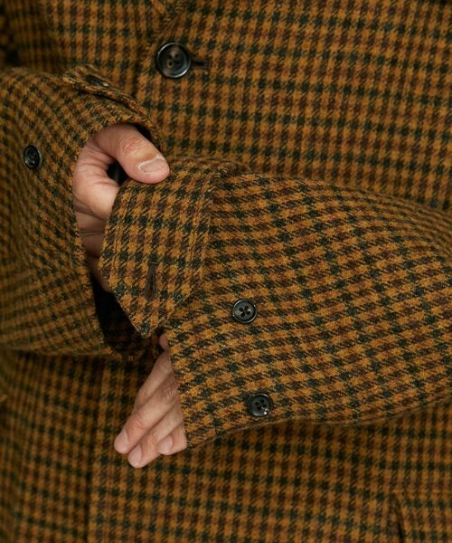 LB.01／チェックツイードカーコート｜ナノ・ユニバースの通販｜&mall