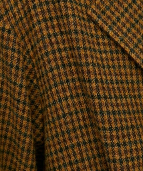 LB.01／チェックツイードカーコート｜ナノ・ユニバースの通販｜&mall