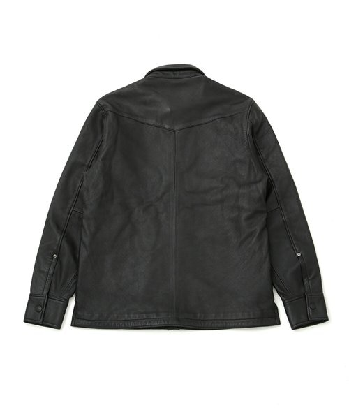 SCHOTT／別注 LEATHER WESTERN JACKET｜ナノ・ユニバースの通販｜&mall 