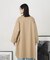 LB.04／WボタンノーカラーAラインコート