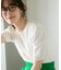 LB.04／WEB限定 洗濯機洗可パール半袖リブニット