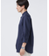 LB.03／｢ICE FLOW LINEN｣バンドカラーシャツ 7分袖