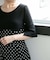 LB.04／ドットウエストレースアップワンピース