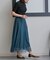 LB.03／リバーシブルチュールギャザースカート