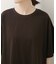 LB.04／超長綿サイドスリットチュニック丈Tシャツ
