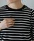 LB.04／ボーダーパワショルカットソー