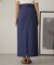 デニムライクタイトマキシスカート