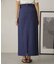 デニムライクタイトマキシスカート