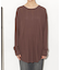 Robert P. Miller／別注 ライトパネルリブ ロングスリーブ TEE
