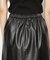 LOGAN／別注 フェイクレザー イージースカート