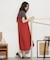前後2wayベルトストラップワンピース