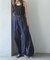 WEB限定／インタックデザインセミワイドデニム（セットアップ可）
