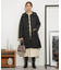 TRADITIONAL WEATHERWEAR／別注 ARKLEY Aラインキルティングフード付きロングコート