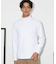 Anti Soaked 汗染み防止 スムースタートルネックTシャツ 長袖