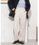 ツータックハイウエストパンツ