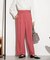 ベルト付きセミワイドツイルパンツ