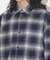 オンブレネルチェックオーバーシャツ