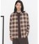 オンブレネルチェックオーバーシャツ