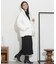 撥水加工・機能中綿 スタンドカラーオーバーミドルコート