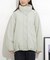 撥水加工・機能中綿 スタンドカラーオーバーミドルコート