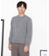 MUSIC ウールカシミヤスムースクルーネック