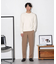 MUSIC ウールカシミヤスムースクルーネック