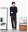 MUSIC ウールカシミヤスムースクルーネック
