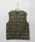 TAION／V-NECK BUTTON DOWN VEST