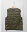 TAION／V-NECK BUTTON DOWN VEST