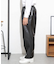 フェイクレザートラックパンツ(セットアップ可)