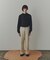 WEB限定／「Commonuse」クルーネックポケットニット