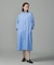 スタンドカラーシャツワンピース