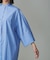 スタンドカラーシャツワンピース