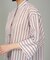 シアーストライプシャツワンピース