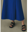 モールスキンガーメントダイフレアスカート