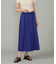 LB.01／コットンポリエステル タックフレアスカート