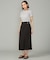 LB.01／スラブワッシャーラップスカート