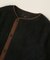 ES:S／NO COLLAR TRIM LINER JACKET