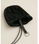 DRAWSTRING POUCH  COW SUEDE