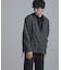 総柄サイドスピンドルコーチシャツジャケット