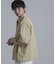 総柄サイドスピンドルコーチシャツジャケット