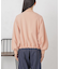 ダブルクロスリブブルゾン