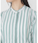 マルチストライプシャツドレス